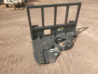 SKID STEER HYDRAULIC TREE SHEAR
