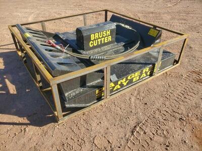 72" SKID STEER BRUSH MOWER ATTACHMENT