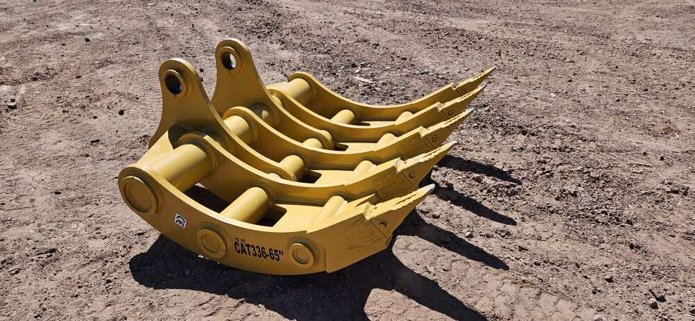 65 inch EXCAVATOR RAKE
