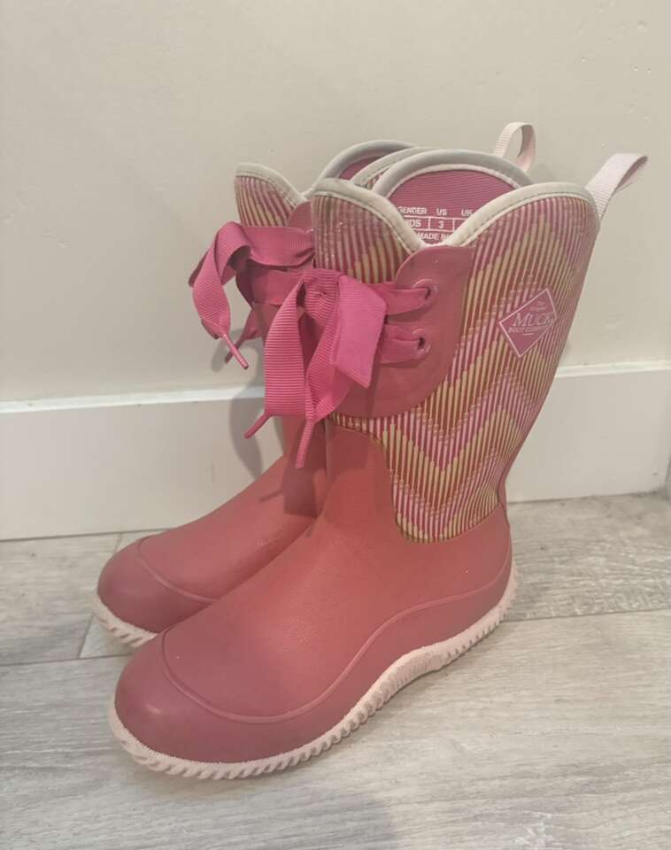 The Original Muck Boot Co Sz 3 Girls Snow Boots