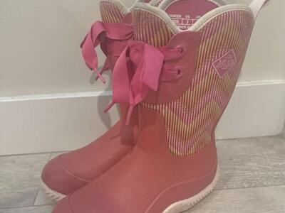 The Original Muck Boot Co Sz 3 Girls Snow Boots