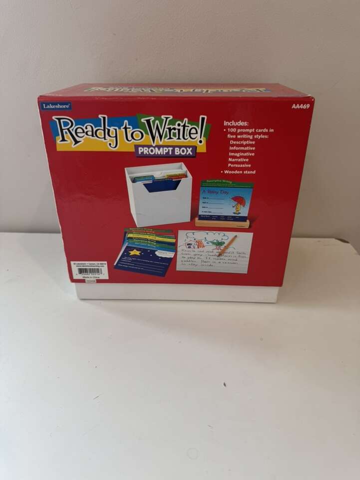 Lakeshore Ready to Write Prompt Cards Ages 6+