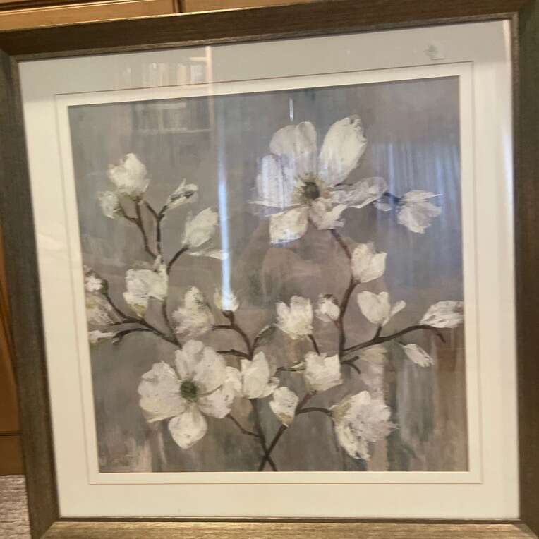 Framed Floral Art