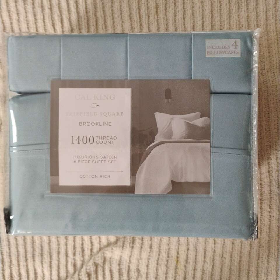 New Cal King Sheet Set