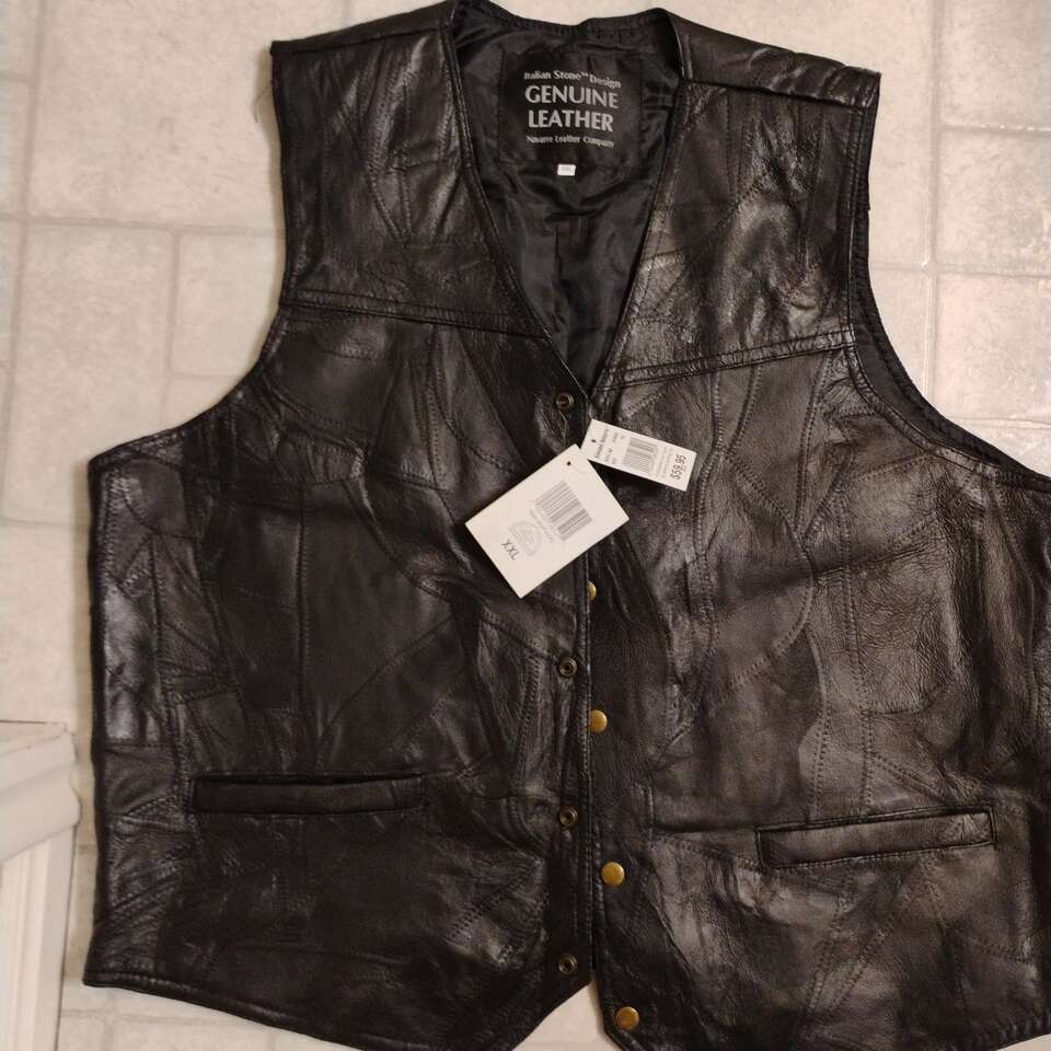 Leather Vest