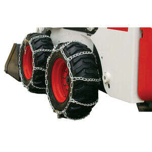 Peerless Chain Quik Grip Wide Base & Mud & Skid Steer/Loader Tire Chains, #0342755