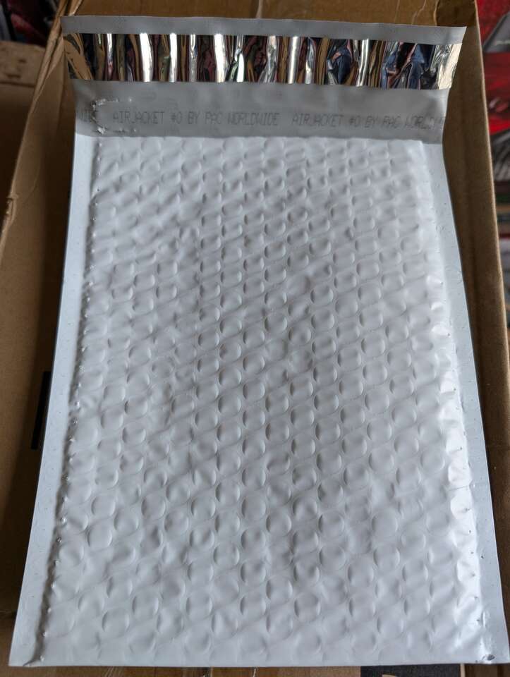 Case Self-Seal Poly Bubble Mailers various sizes