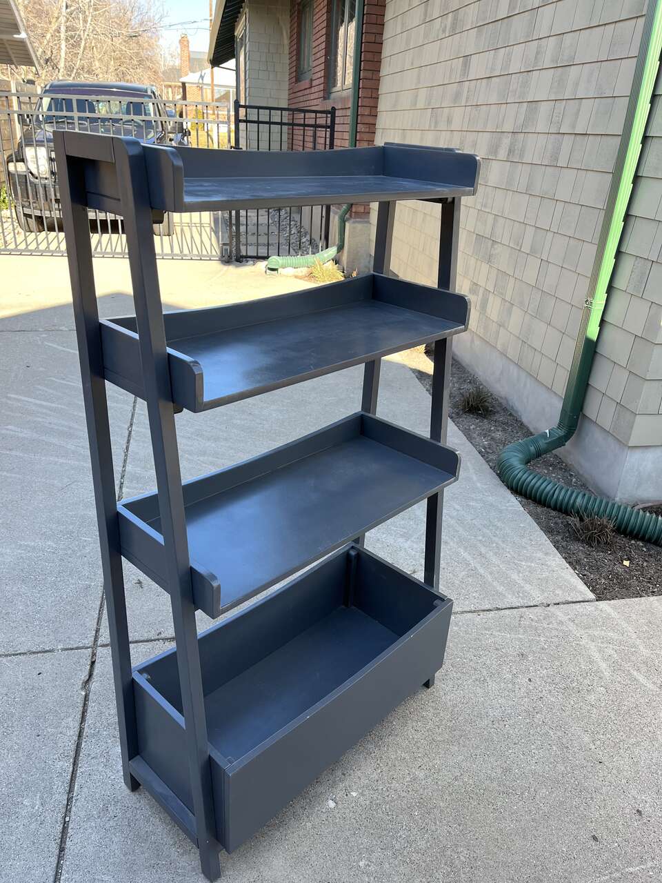 Land of Nod wood shelves Furniture