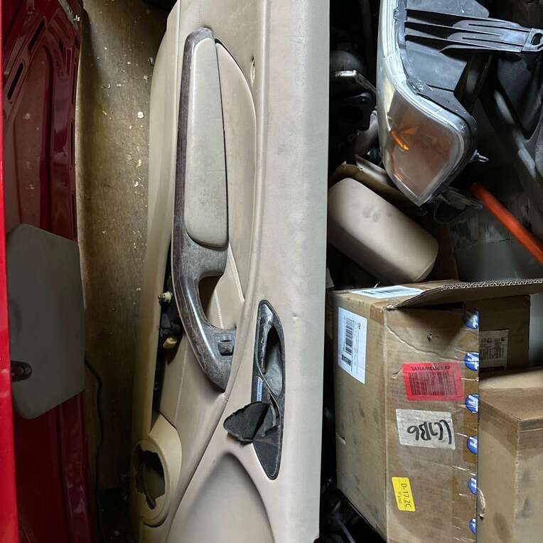 E46 Coupe Drivers Door Panel, Tan