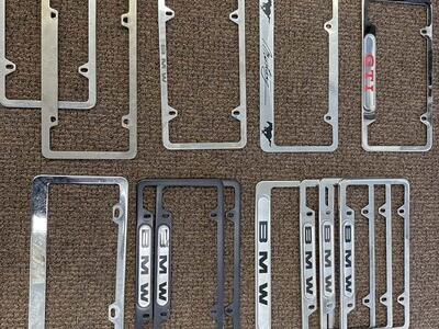 License Plate Frames, BMW GTI TRD Audi Mustang