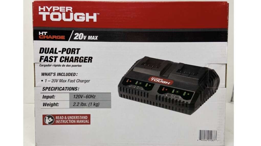 HT Hyper Tough 20V Dual Port Charger