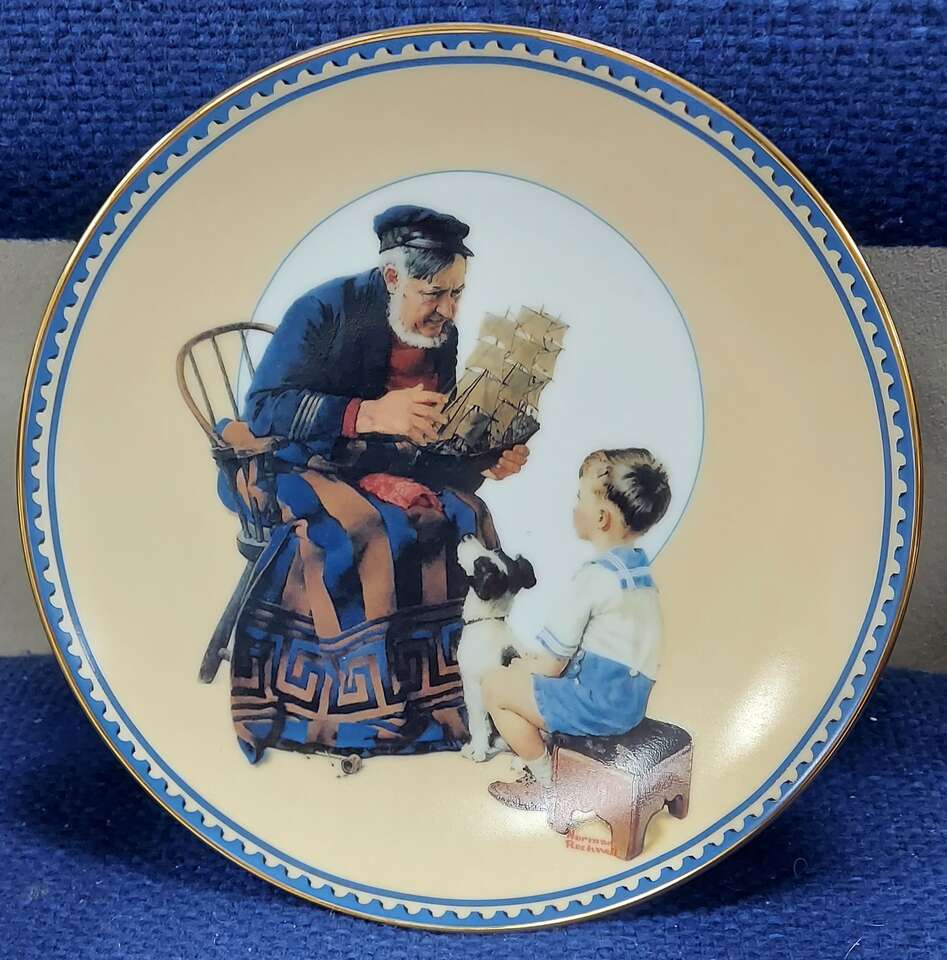 Knowles China Rockwell Collector Plate