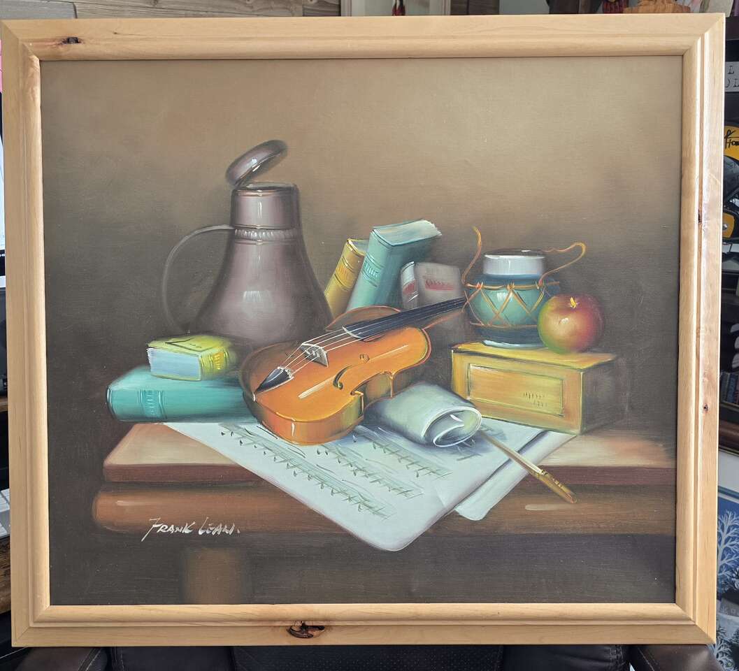 FRANK LEAN // Still Life Painting, 1960+ Circa