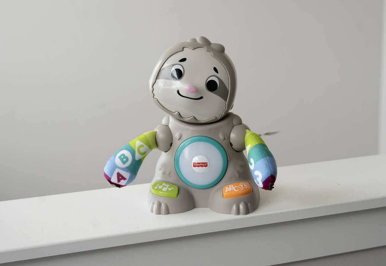 Toy Sloth with Interactive Music and Lights for Infants and Toddlers