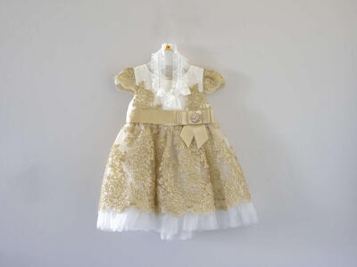 Toddler Princess Gold Dress - 18M