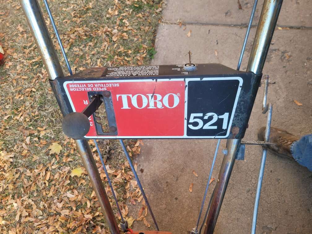 snowblower Toro 521