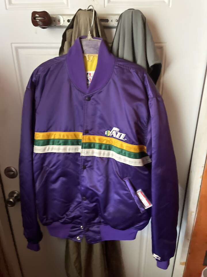 Jazz Authentic NBA Starter Jacket Satin.