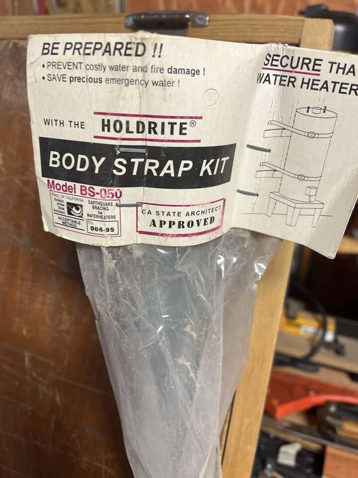 Water Heater Earthquake Straps