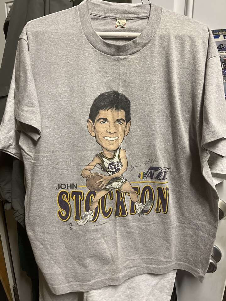 John Stockton Jazz Tee Shirt