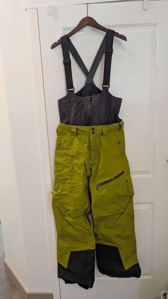 Mountain Hardwear Bibs, men's Medium