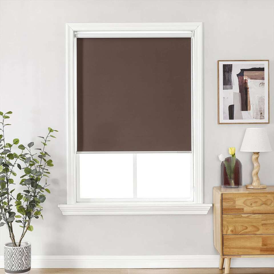 ChrisDowa 29"x72" 100% Blackout Roller Shade