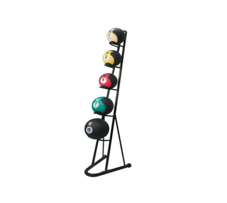 Vertical Plyometric Medicine Ball Weight Rack