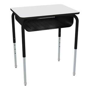 Open Front Whiteboard Desk w/ Metal Book Box
by Le