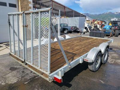 Utility Trailer with Ramps