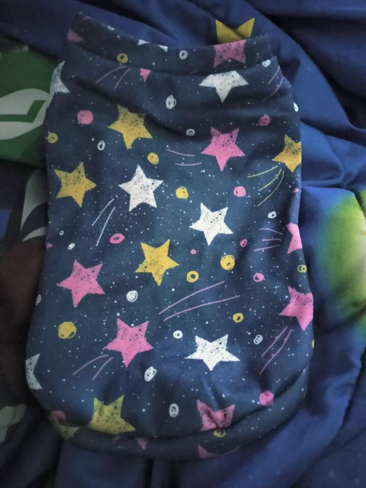 space themed pet shirt
