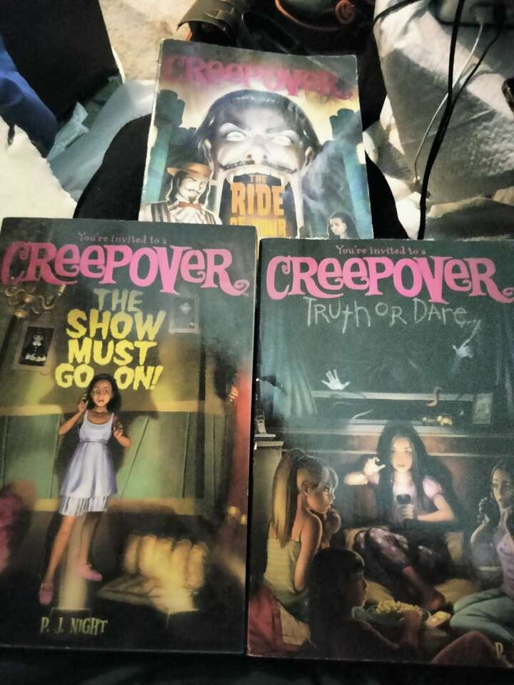 Creepover #1, #4, and #18