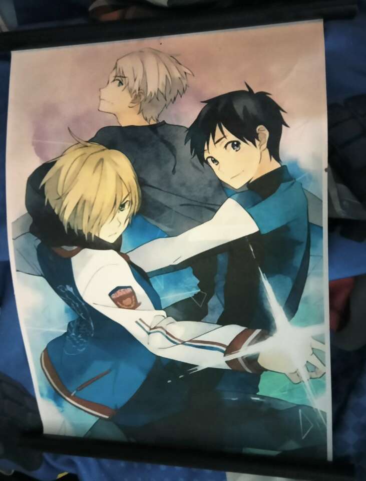 Yuri On Ice scroll Poster