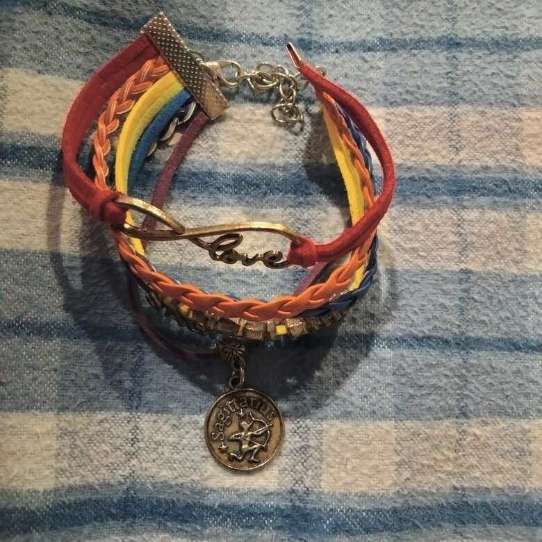 Sagittarius pride bracelet