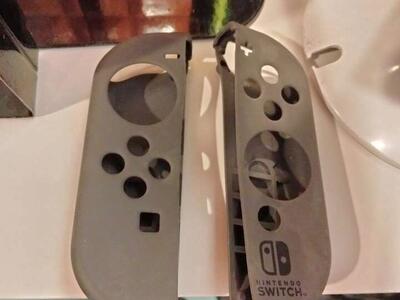 Nintendo Switch Grey Joycon Cover skin