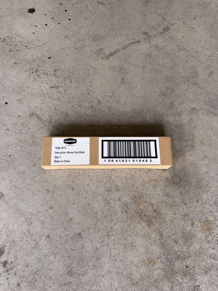 NEW Greenworks Mower Dual Blade