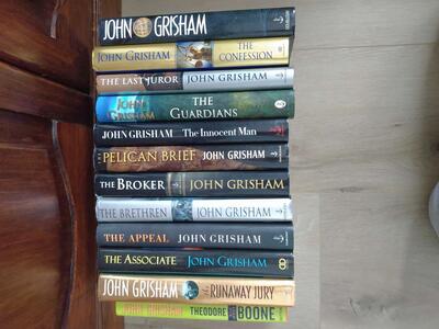 John Grisham hardback books