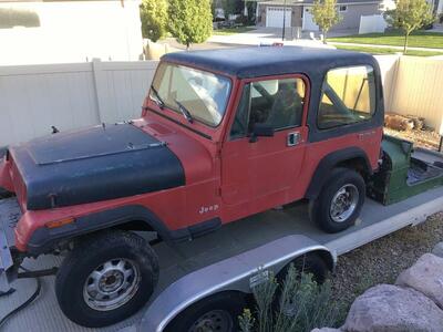 Wrangler YJ 4 door project