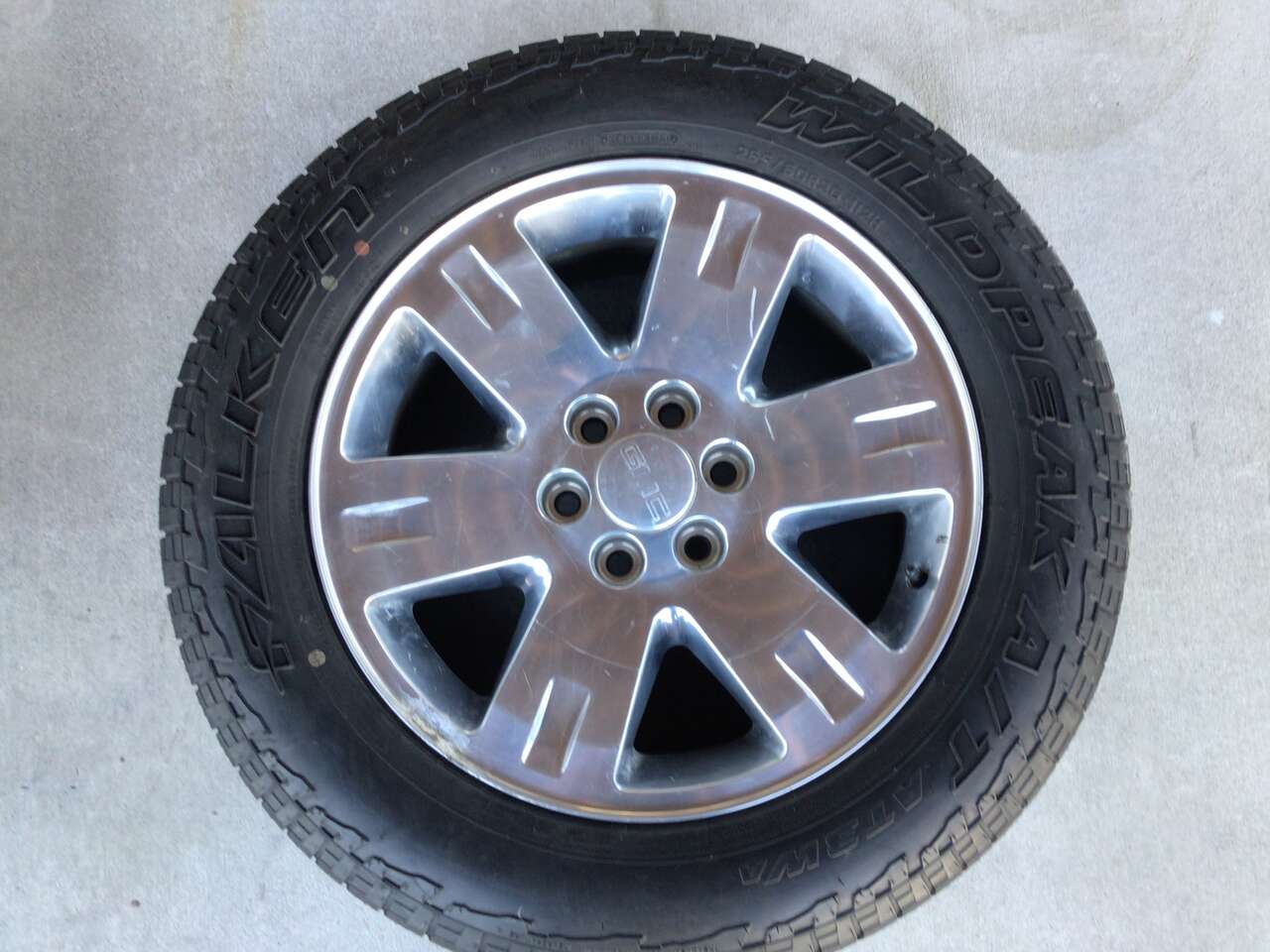 20” wheels, tires and TPMS.