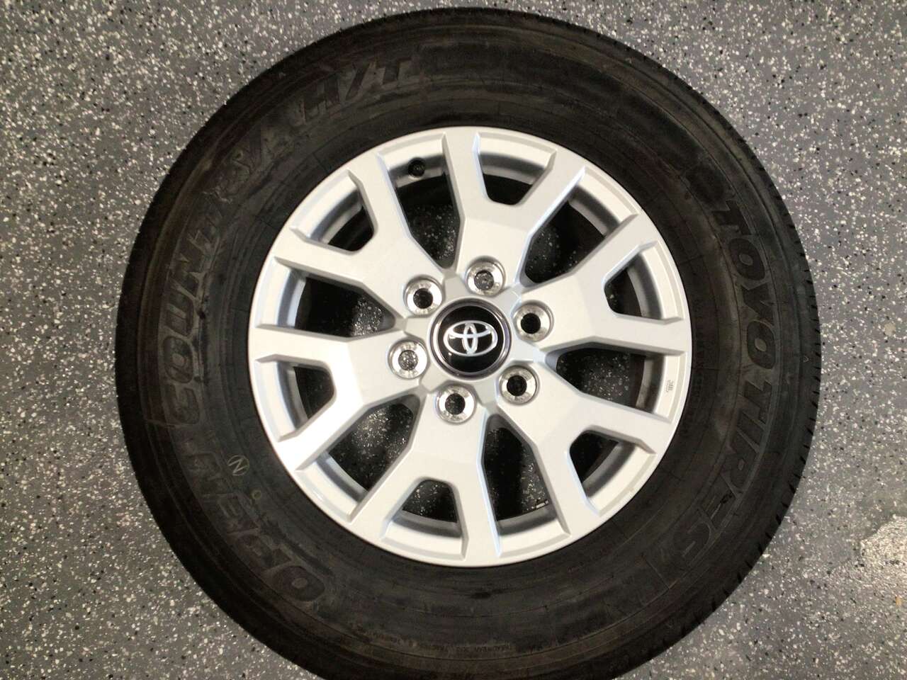17” Toyota wheels and tires
