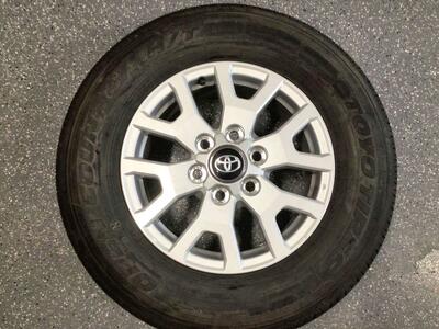 17” Toyota wheels and tires