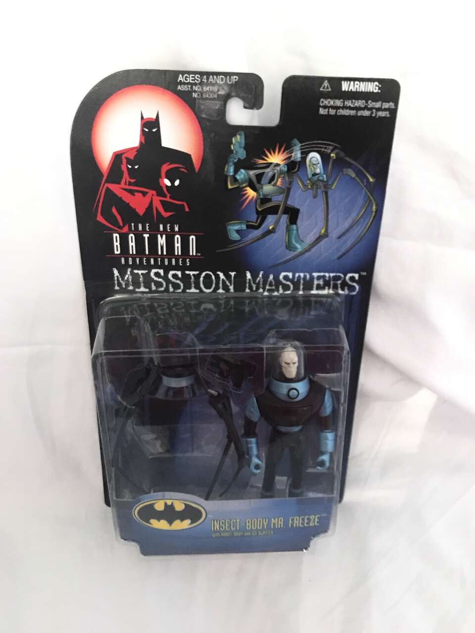 The 1998 New Batman Adventures Insect-Body Mr. Freeze Action Figure.