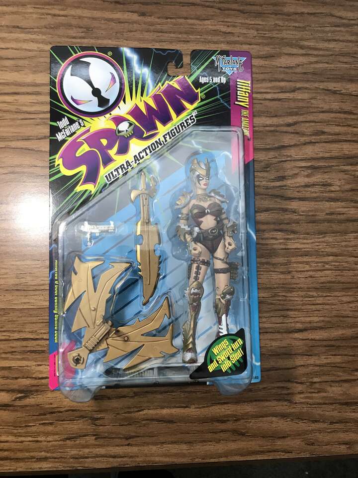 Todd Mc Farlane's 1996 Tiffany The Amazon 7" Action Figure.