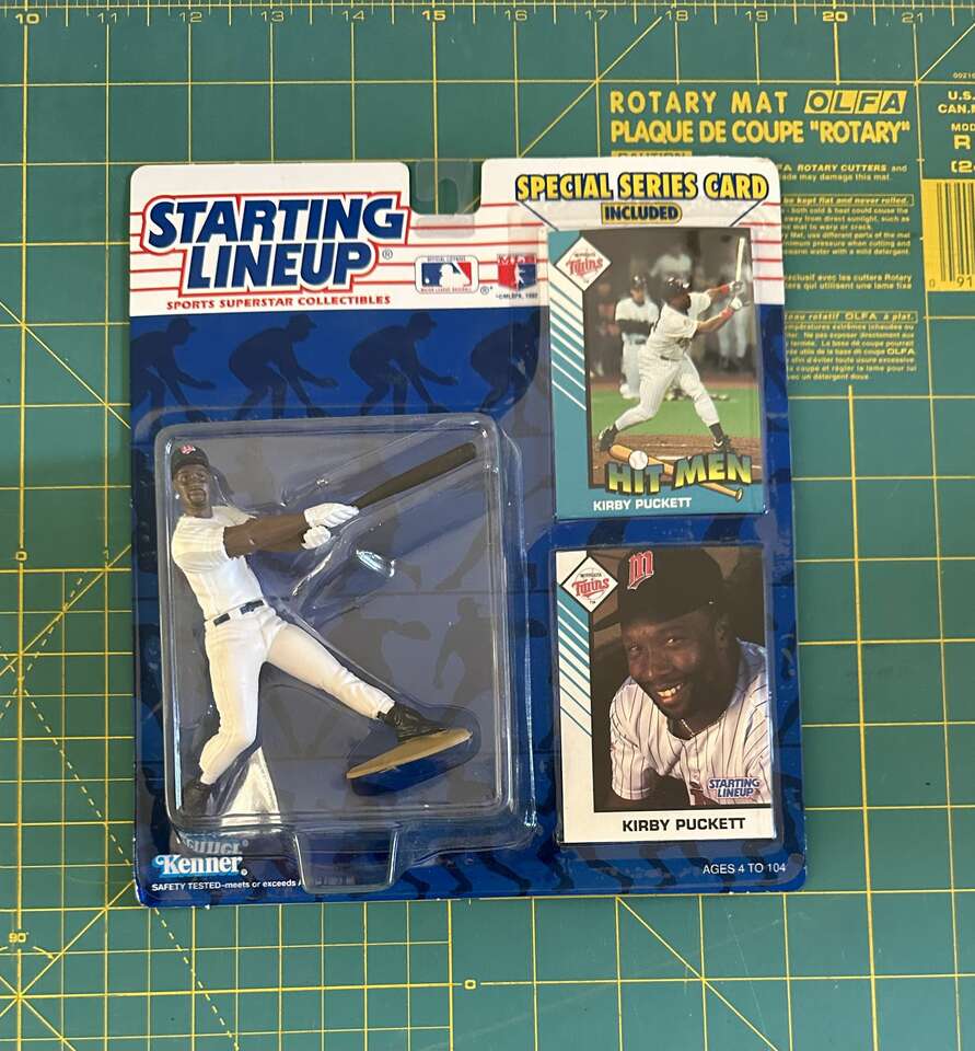 Starting Line Up 1993 Kirby Puckett Action Figure.
