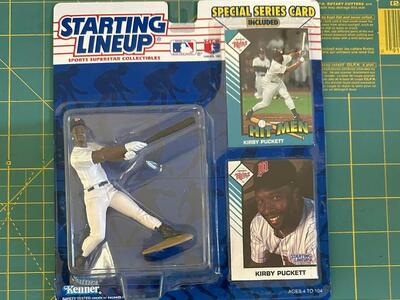 Starting Line Up 1993 Kirby Puckett Action Figure.