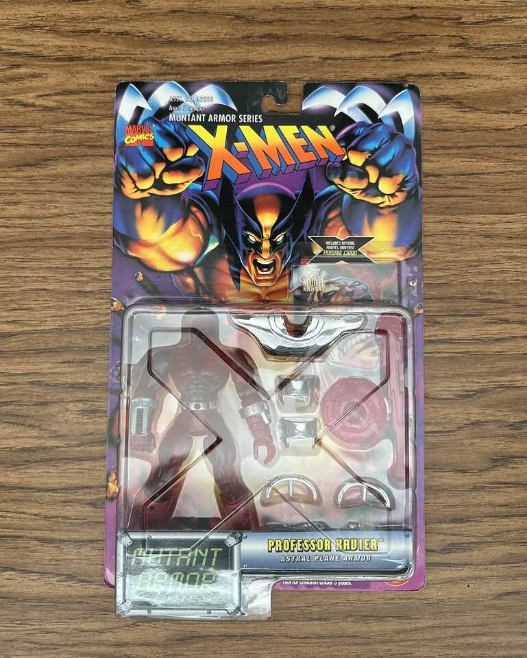 Professor Xavier Action Figure From the 1996 X-Men Mutant Armor Series.