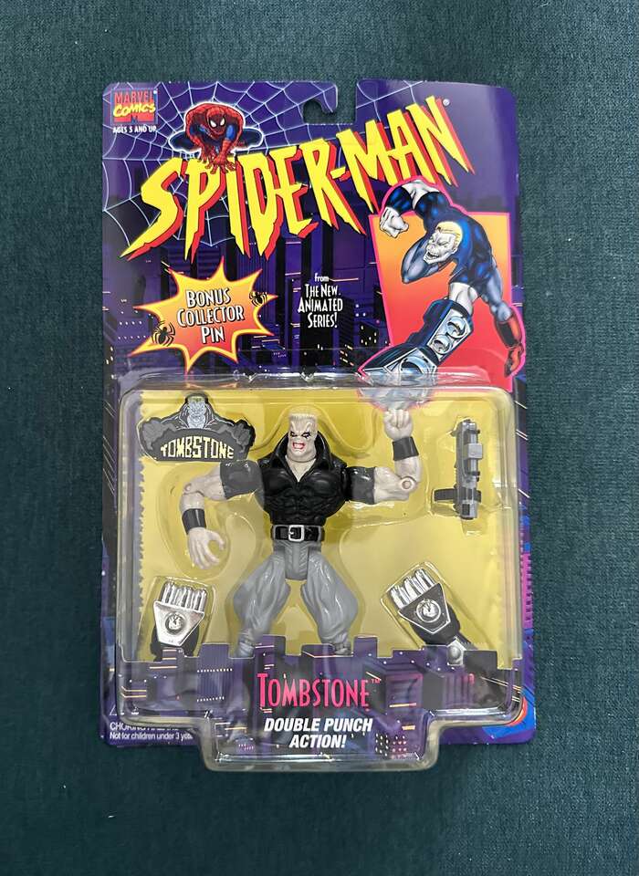 Tombstone Action Figure From Spiderman The New Animated Series 1995.
