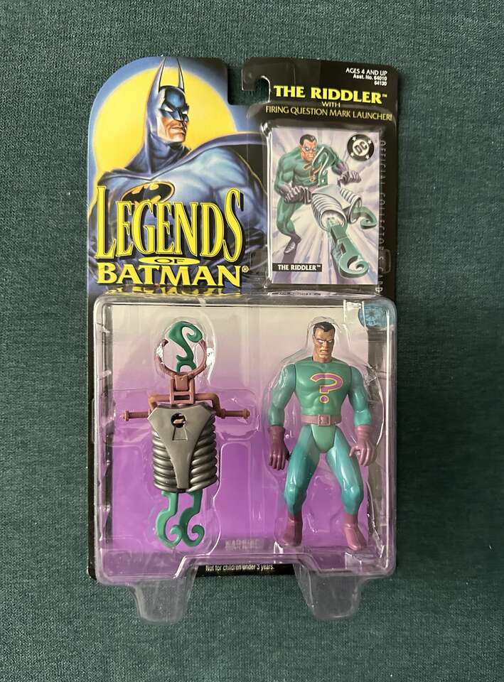 Riddler Action Figure From the 1995 Legends of Batman Series.