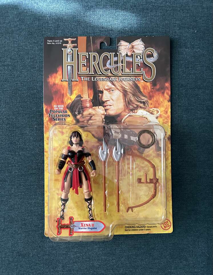 Xena II Warrior Actiion Figure From the 1996 Hercules the Legendary Jouney Series.