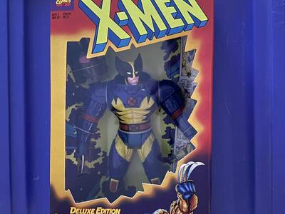X-Men Space Wolverine 1996 Deluxe 10 Inch Figure.