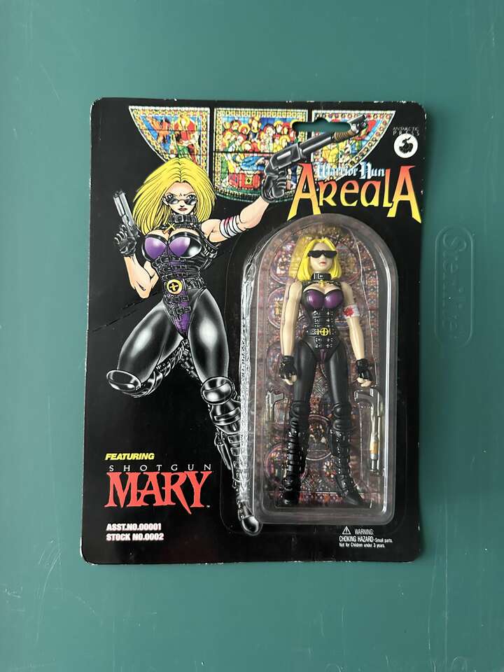 Areala Warrior Nun Shotgun Mary 1997 Figure.