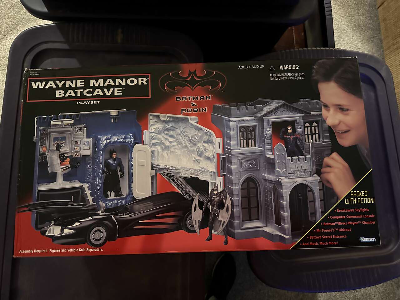 Wayne Manor Batcave From the 1997 Batman and Robin Series.